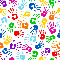 Baumwolle - Bunte Kinderhände Top of the class